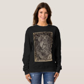 Sweatshirt Diffracté (caverne), par Brian Benson (Devant entier)