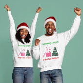 Sweatshirt Diffuser le don de l'amour ce Noël