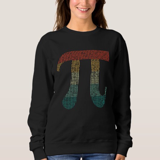 Sweatshirt Digits Of Pi In Source Code Numbers Pi Day 3 14159 (Devant)