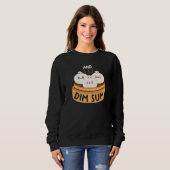 Sweatshirt Dim Sum Asian Food (Devant entier)
