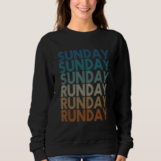 Sweatshirt Dimanche Runday (Devant)