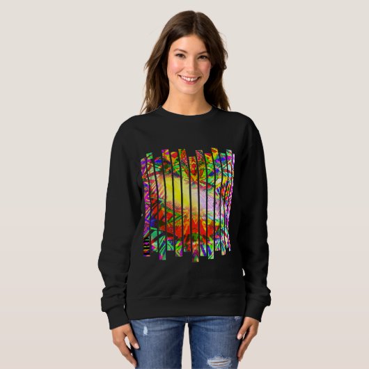 Sweatshirt d'impression LRD Triptyque (Devant entier)