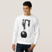 Sweatshirt d'impression surréaliste (Devant entier)