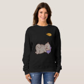 Sweatshirt Dinde de chat Dormir (Devant entier)
