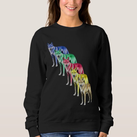 Sweatshirt Dingo australien 2 (Devant)