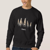 Sweatshirt Dinosaur Alien Abduction  Alien (Devant)