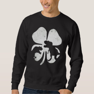Sweatshirt Dinosaur Jour de la Saint Patrick Garçons Enfants 