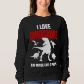 Sweatshirt Dinosaur  Sarcastic Paleontology Rex  Dinosaurs (Devant)