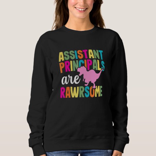 Sweatshirt Dinosaure Adjoint Principal Enseignant Apcipp (Devant)
