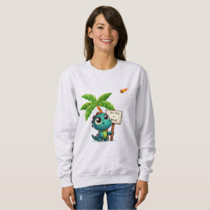Sweatshirt dinosaure mignon et drôle