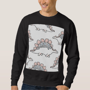 Sweatshirt Dinosaures de Doodle : Amusant Dessiné À La Main.