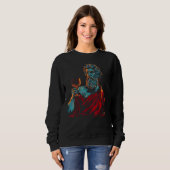 Sweatshirt Dionysos Mythologie grecque (Devant entier)