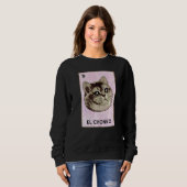 Sweatshirt Dios Mio Oh Lord Chonk El Chonko Mexican Cat Meme (Devant entier)