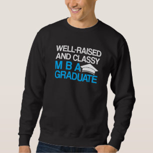 Sweatshirt Diplôme d'études Mba en affaires 12