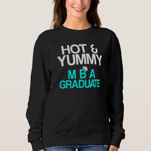 Sweatshirt Diplôme d'études Mba en entreprise Premium 3 (Devant)