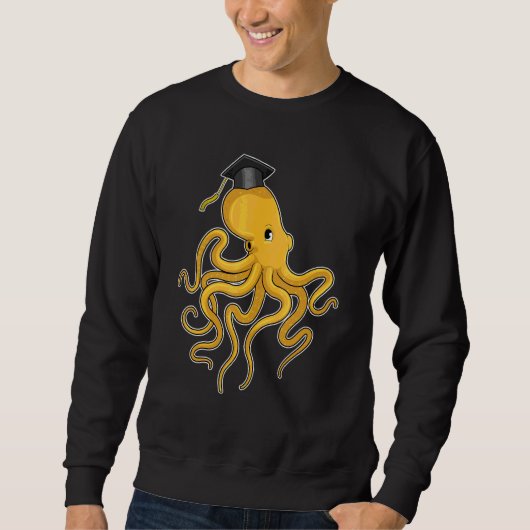 Sweatshirt Diplôme étudiant Pieuvre (Devant)