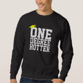 Sweatshirt Diplôme Université Un diplôme Hotter (Devant)