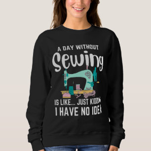 Sweatshirt Dire Coudre Machine Quilting Doublures d'égout