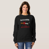 Sweatshirt Dire non au tabagisme (Devant entier)