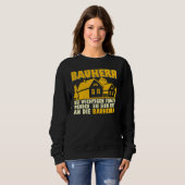 Sweatshirt Directeur de chantier constructeur bâtiment constr (Devant entier)