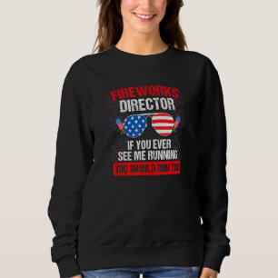 Sweatshirt Directeur de Firework Technicien Je Vous Exécute 4