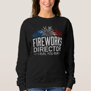 Sweatshirt Directeur de Firework Technicien Je Vous Exécute 4