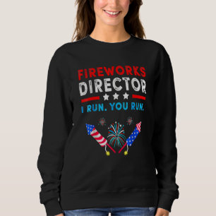 Sweatshirt Directeur de Firework Technicien Je Vous Exécute 4