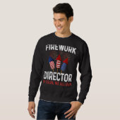 Sweatshirt Directeur de Firework Technicien Je Vous Exécute 4 (Devant entier)