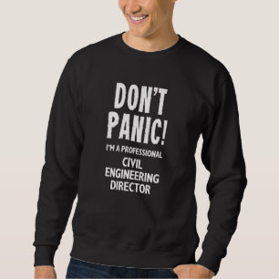Sweatshirt Directeur du génie civil