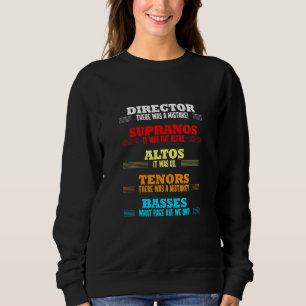 Sweatshirt Directeur Il Y A Une Erreur Musique Chorale Musici