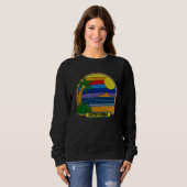 Sweatshirt Dirty Heads Retro Beach (Devant entier)