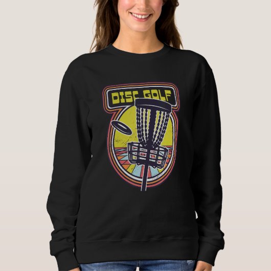 Sweatshirt Discgolf Champion du chamion Meister Sieger Frisbe (Devant)