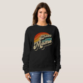 Sweatshirt Disco 70 s Costume Mens Women Retro Disco Mama (Devant entier)