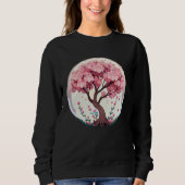 Sweatshirt Discover the Magic of Spring with a Cherry Blossom (Devant)