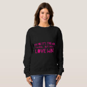 Sweatshirt Discussions sur le vin (Devant entier)