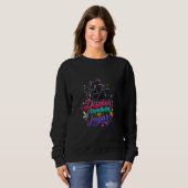 Sweatshirt Diseñar también es jugar (Devant entier)