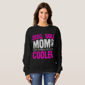 Sweatshirt Disk Golf Mom Funny (Devant entier)