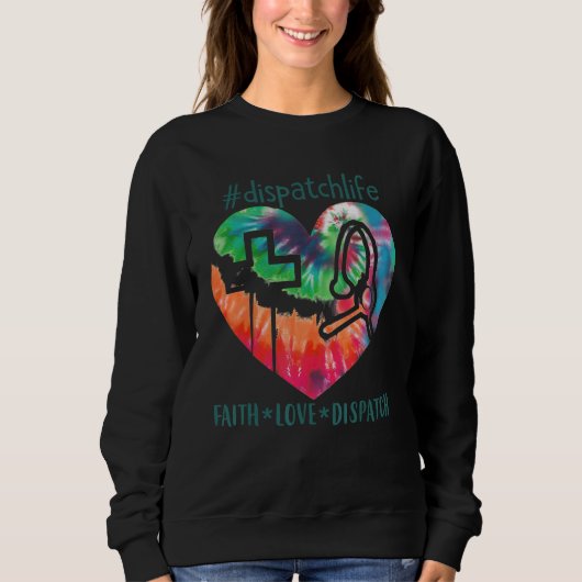 Sweatshirt Dispatchlife Foi Amour Dispatch Noël Pour Maman (Devant)
