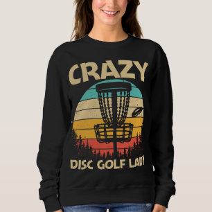 Sweatshirt Disque cool Conception Golf Pour Femmes Maman Disq