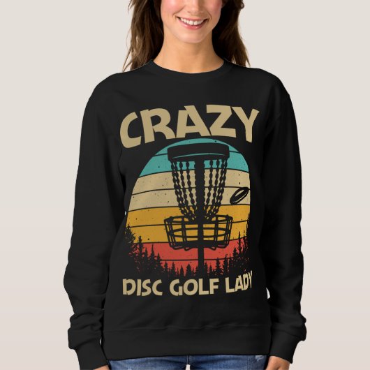 Sweatshirt Disque cool Conception Golf Pour Femmes Maman Disq (Devant)