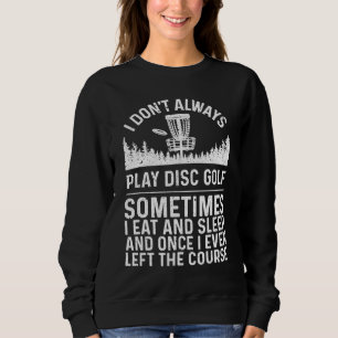 Sweatshirt Disque cool Conception Golf Pour Hommes Femmes Jet