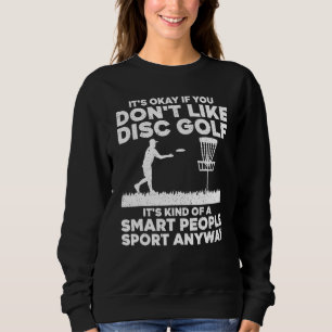 Sweatshirt Disque cool Golf Art Pour Hommes Femmes Disque Gol
