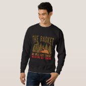 Sweatshirt Disque de Golf Sloth Frisbee Funny Discgolf (Devant entier)