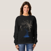 Sweatshirt Disque Golf Dans Le Bois Ultimate (Devant entier)