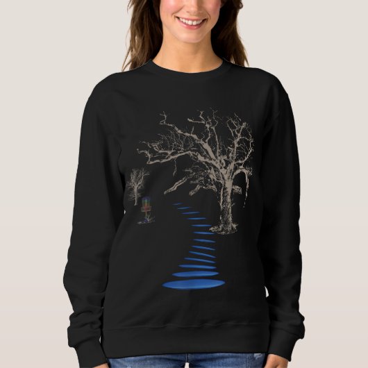 Sweatshirt Disque Golf Dans Le Bois Ultimate (Devant)