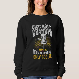 Sweatshirt Disque Golf Grand-Père Comme Un Disque Frisbee Fro