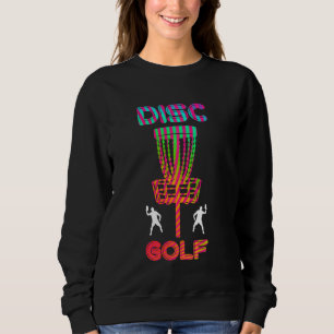 Sweatshirt Disque Golf Joueurs Sport Jeter Cible Bière Frisbe