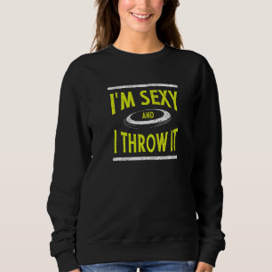 Sweatshirt Disque Golf Vintage Frisbee Golf Disque Thon Sport