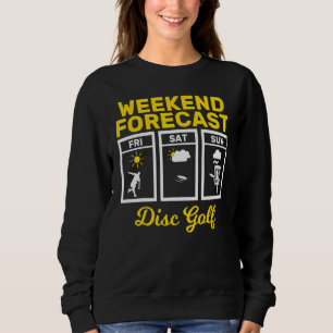 Sweatshirt Disque Golf Weekend Forecend Jouer Frisbee Flying