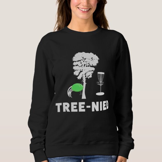 Sweatshirt Disque Treejection Golf Funny Tree Frisbee Golf Di (Devant)